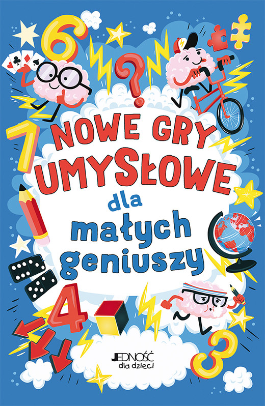 okładka Nowe gry umysłowe dla małych geniuszy książka | Moore Gareth