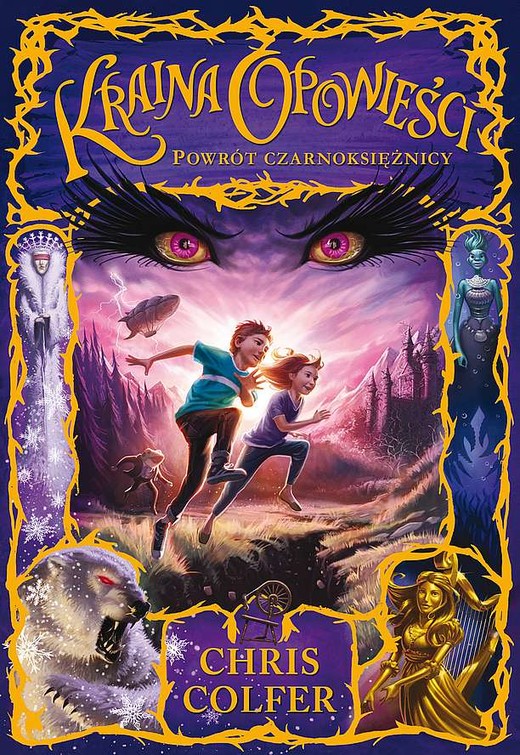 okładka Powrót czarnoksiężnicy. Kraina opowieści. Tom 2 książka | Chris Colfer