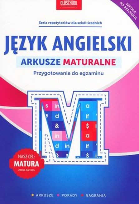 okładka Język angielski arkusze maturalne przygotowanie do egzaminu książka | Gabriela Oberda
