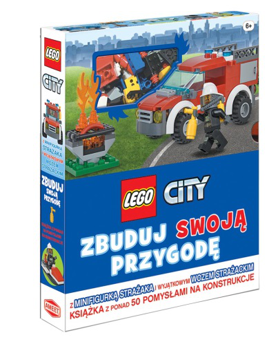 okładka Lego city zbuduj swoją przygodę książka | Opracowanie zbiorowe