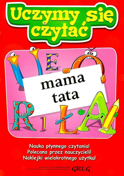 okładka Uczymy się czytać książka