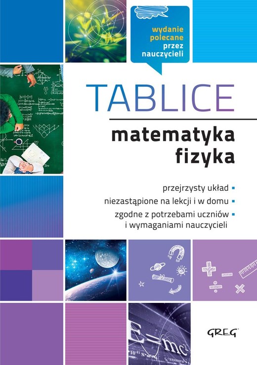 okładka Matematyka i fizyka tablice książka | Opracowanie zbiorowe