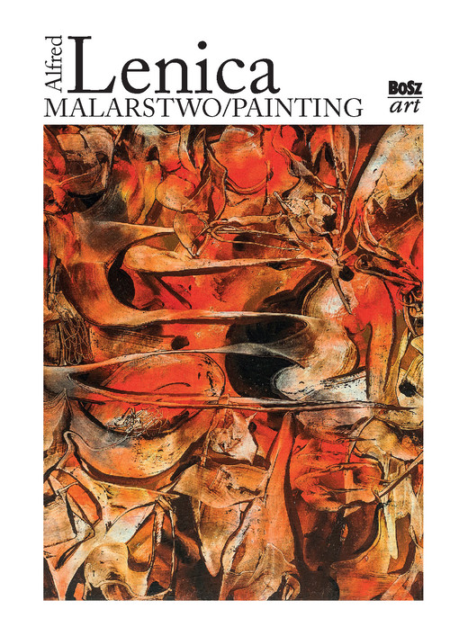 okładka Alfred lenica malarstwo książka