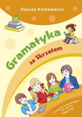 okładka Gramatyka ze skrzatem książka | Danuta Klimkiewicz
