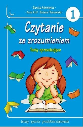 okładka Czytanie ze zrozumieniem cz. 1 książka | Anna Król