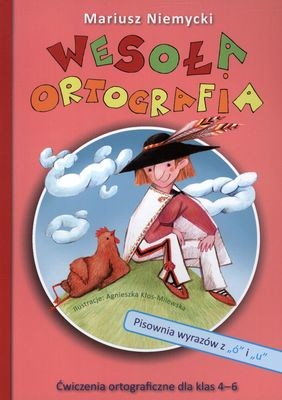 okładka Wesoła ortografia pisownia wyrazów ó i u książka | Mariusz Niemycki