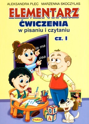 okładka Elementarz ćwiczenia w pisaniu i czytaniu cz. 1 książka | Marzenna Skoczylas