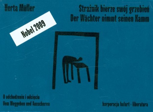 okładka Strażnik bierze swój grzebień wer. Pol/niemiecka książka | Herta Müller