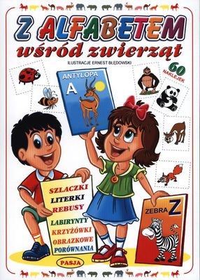 okładka Z alfabetem wśród zwierząt książka | Opracowanie zbiorowe