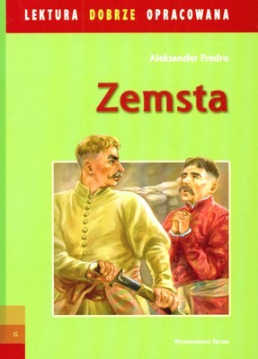 okładka Zemsta lektura dobrze opracowana książka | Aleksander Fredro
