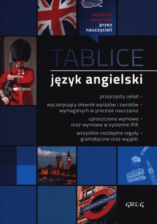 okładka Tablice. Język angielski książka | Opracowanie zbiorowe