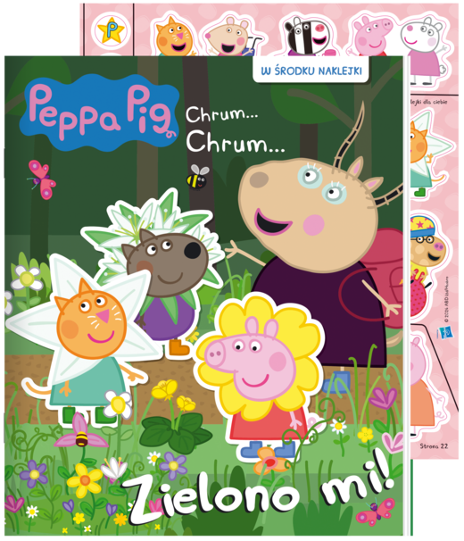 okładka Zielono mi! Świnka Peppa. Chrum... Chrum... książka