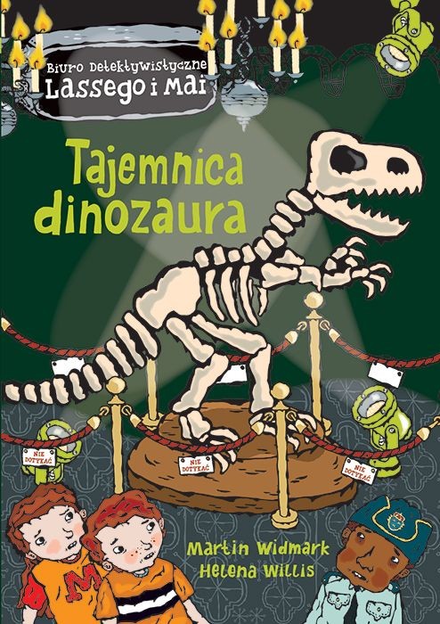 okładka Tajemnica dinozaura. Biuro Detektywistyczne Lassego i Mai książka