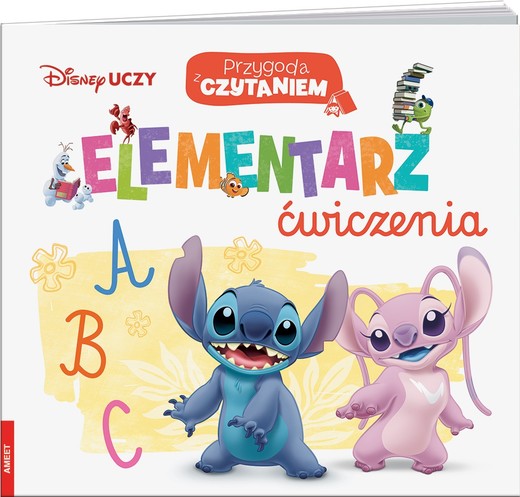 okładka Disney uczy Elementarz ćwiczenia PCC-9304 książka