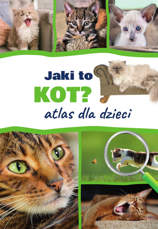okładka Atlas dla dzieci. Jaki to kot? książka