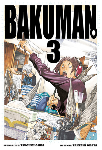 okładka Bakuman. Tom 3 książka