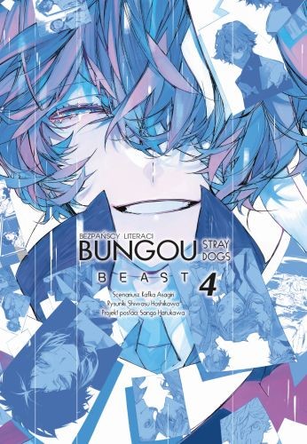 okładka Bungou stray dogs beast. Tom 4 książka