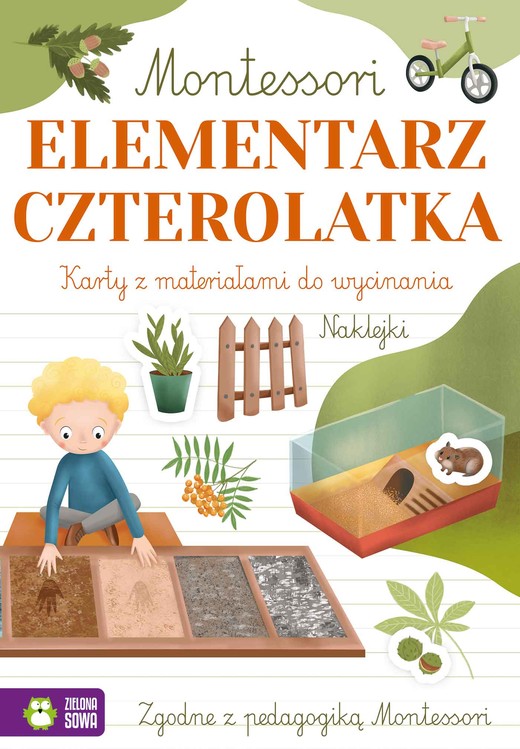 okładka Elementarz czterolatka. Montessori książka | Zuzanna Osuchowska
