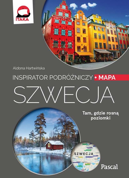 okładka Szwecja inspirator podróżniczy książka | Aldona Hartwińska