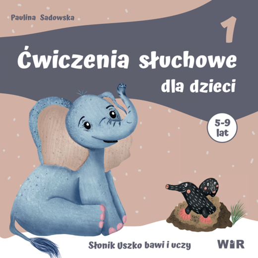 okładka Ćwiczenia słuchowe dla dzieci część 1 książka
