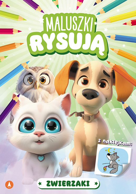 okładka Zwierzaki. Maluszki rysują książka