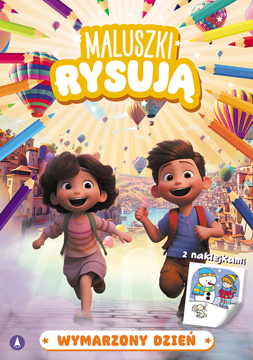 okładka Maluszki rysują. Wymarzony dzień książka