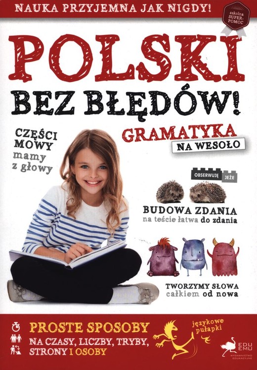 okładka Polski bez błędów. Gramatyka na wesoło książka | Opracowanie zbiorowe