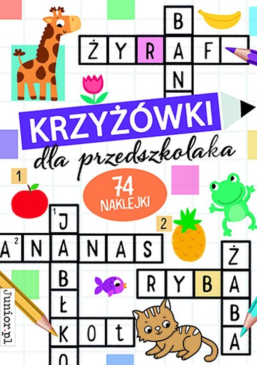 okładka Krzyżówki dla przedszkolaka książka | Opracowanie zbiorowe