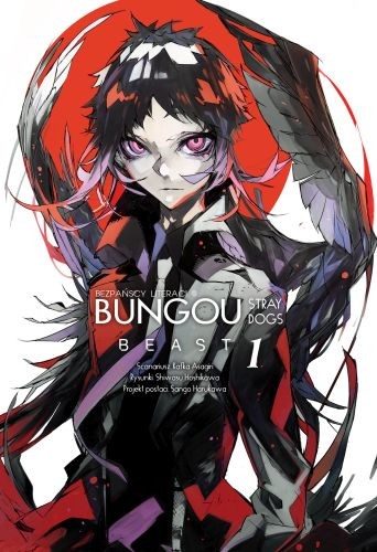 okładka Bungou stray dogs beast. Tom 1 książka