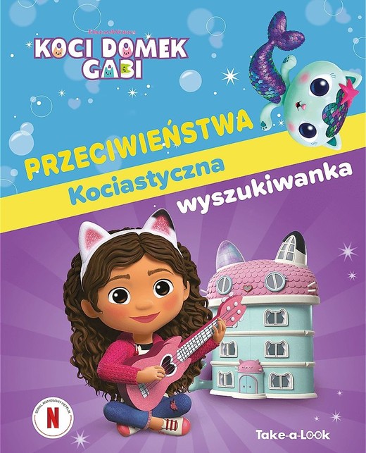 okładka Przeciwieństwa. Kociastyczna wyszukiwanka. Koci Domek Gabi książka