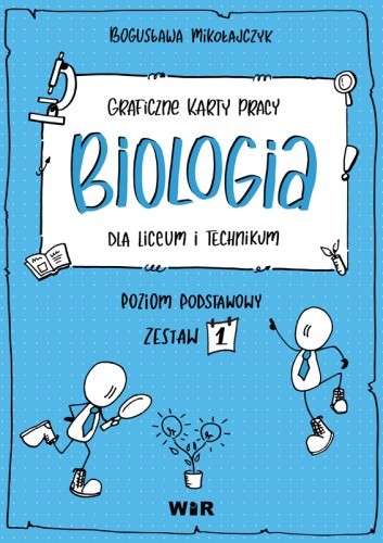 okładka Biologia Graficzne karty pracy dla liceum i technikum Poziom podstawowy Zestaw 1 książka