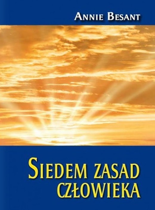okładka Siedem zasad człowieka książka | Annie Besant