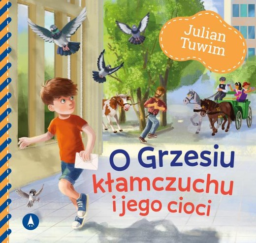 okładka O Grzesiu kłamczuchu i jego cioci książka