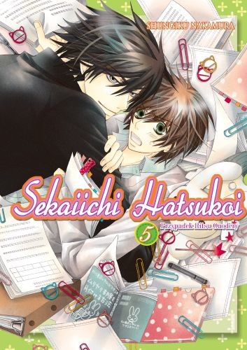 okładka Sekaiichi Hatsukoi. Tom 5 książka