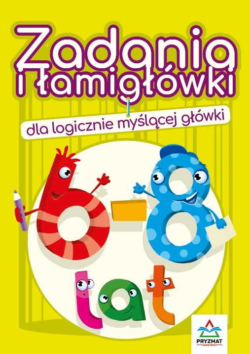 okładka Zadania i łamigłówki dla logicznie myślącej główki 6-8 lat wyd. 3 książka