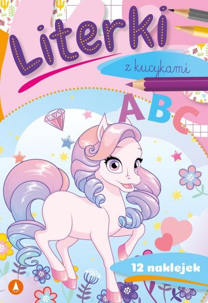 okładka Literki z kucykami książka