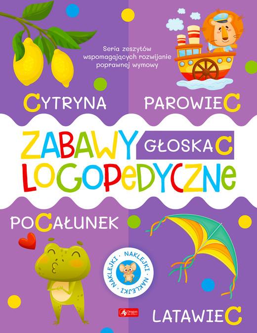 okładka Zabawy logopedyczne. Zeszyt 4 książka | Opracowanie zbiorowe