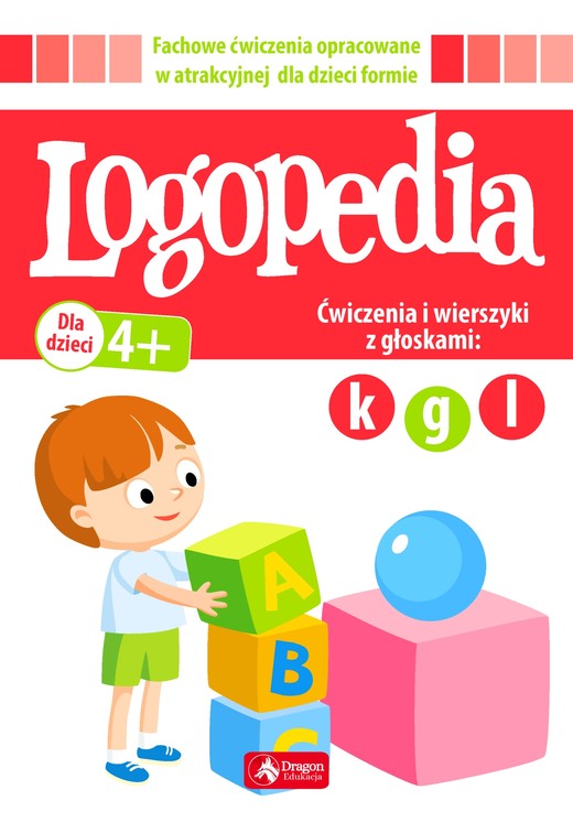 okładka Logopedia ćwiczenia i wierszyki z głoskami k g oraz l książka | Opracowanie zbiorowe