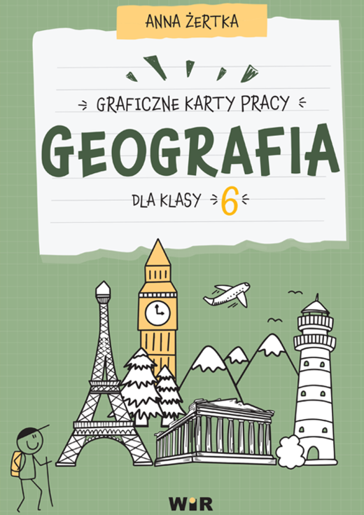 okładka Geografia Graficzne karty pracy dla klasy 6 książka
