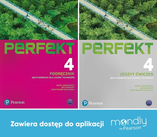 okładka Perfekt 4 Język niemiecki. Komplet Podręcznik + Zeszyt ćwiczeń + dostęp Mondly książka | Opracowanie zbiorowe