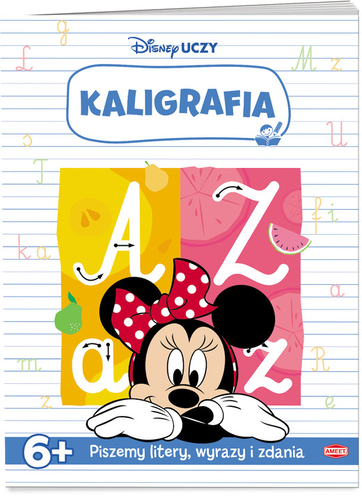 okładka Disney uczy Minnie Kaligrafia UKA-9302 książka | Opracowanie zbiorowe