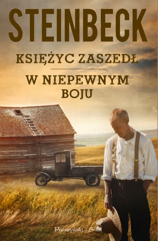 okładka Księżyc zaszedł, W niepewnym boju ebook | epub, mobi | John Steinbeck