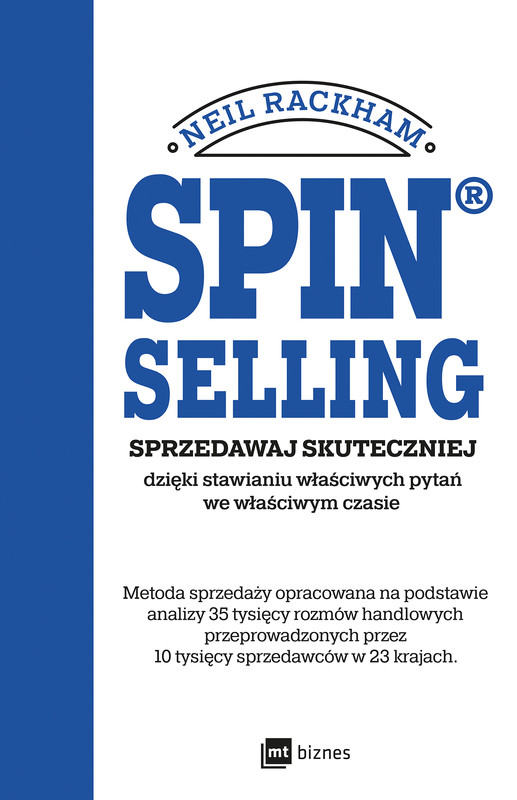 okładka SPIN® SELLING ebook | epub, mobi | Neil Rackham