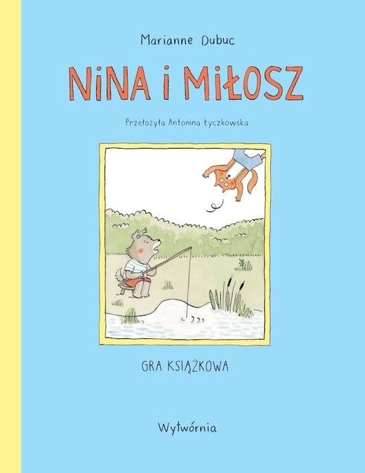 okładka Nina i Miłosz Gra książkowa książka | Marianne Dubuc