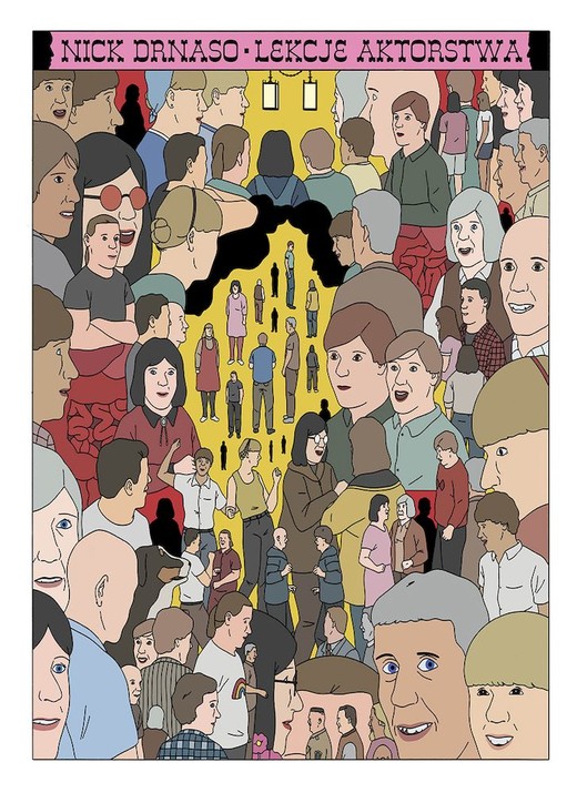 okładka Lekcje aktorstwa książka | Drnaso Nick