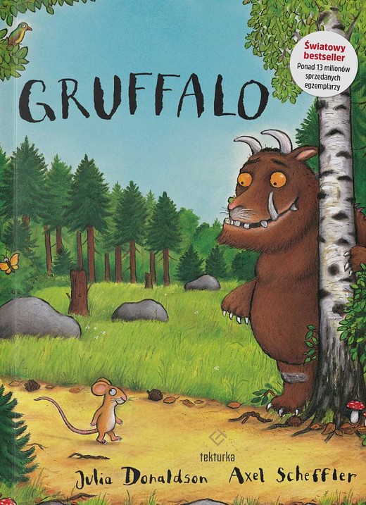 okładka Gruffalo książka | Donaldson Julia