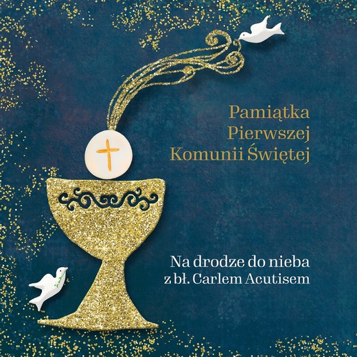 okładka Pamiątka Pierwszej Komunii Świętej Na drodze do nieba z bł. Carlem Acutisem książka