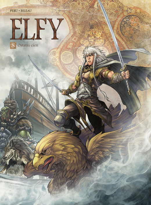 okładka Świat Akwilonu Elfy Ostatni Cień Tom 8 książka