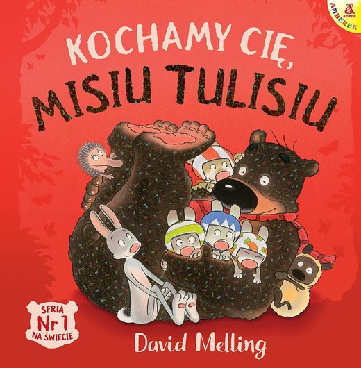 okładka Kochamy cię, Misiu Tulisiu książka | David Melling