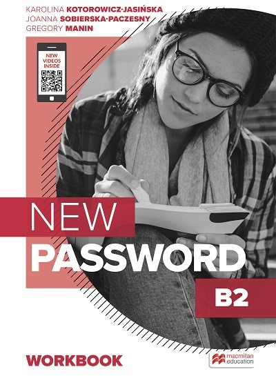 okładka New Password B2 Zeszyt ćwiczeń z kodem do wersji cyfrowej + On-the-go Practice w Student's App książka | Joanna Sobierska-Paczesny